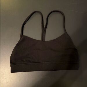Lululemon Flow Y Nulu Bra - Size 6 - Black